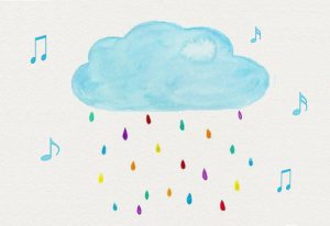 comptines sur la pluie